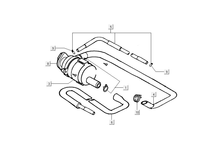 Membrana powietrzna Kymco New Dink 4-suwowa czarna metaliczna
