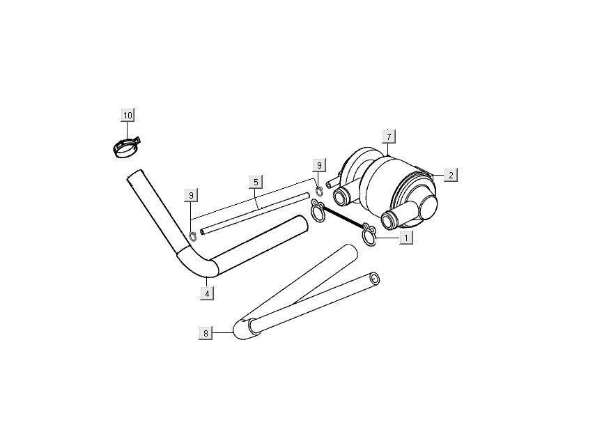 membrana powietrzna Kymco People S 4-suwowa czarna