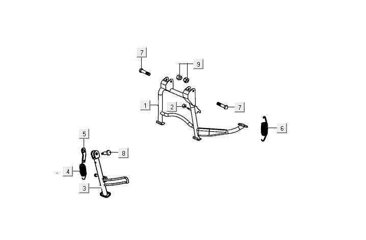 Mid Standard Kymco Agility Delivery 4-suwowy euro4 biały