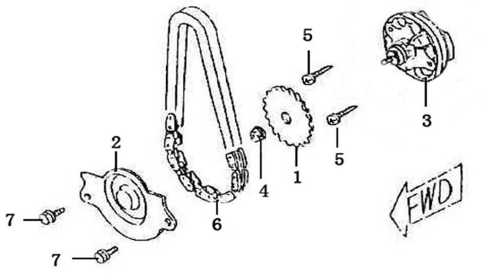 Oliepomp AGM Retro 125