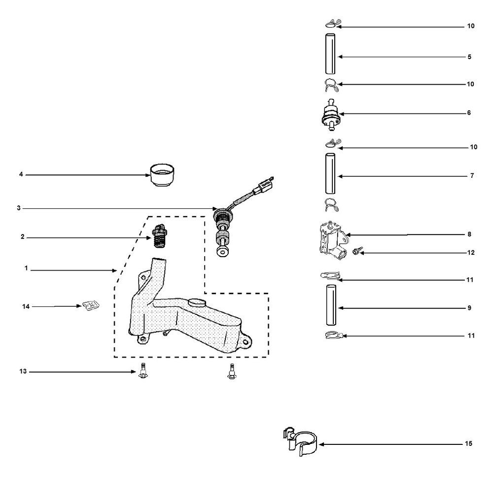 Pompa olejowa Peugeot Vivacity 3 2-suwowa