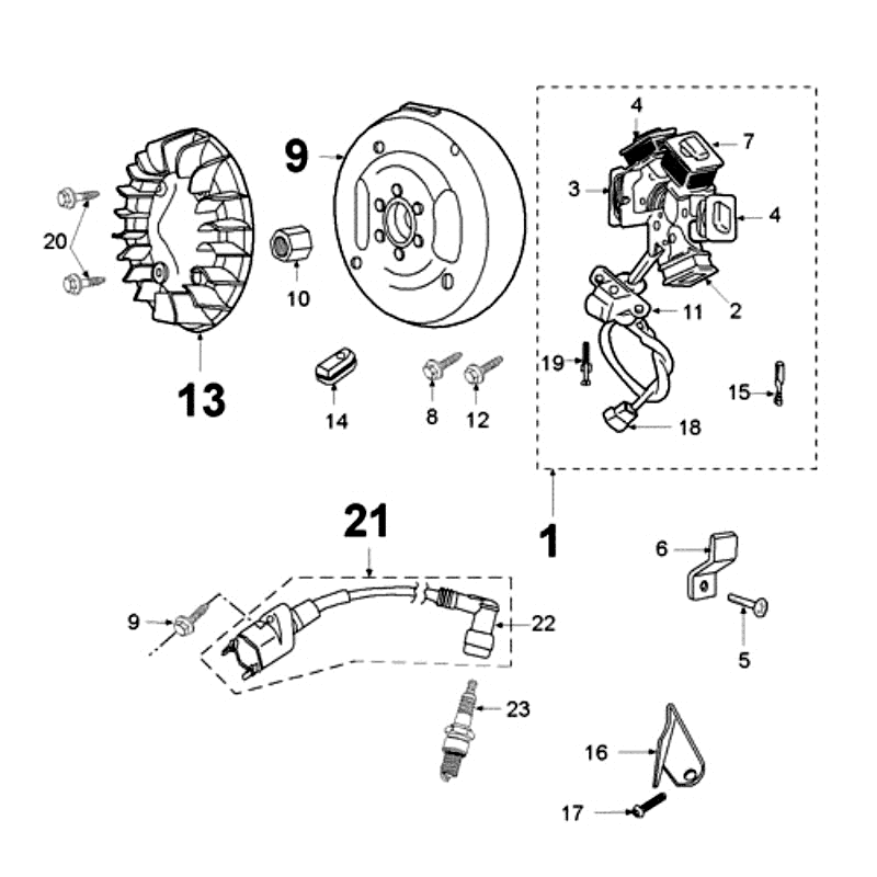 Zapłon z Pickup Peugeot Fox Deluxe Czarny