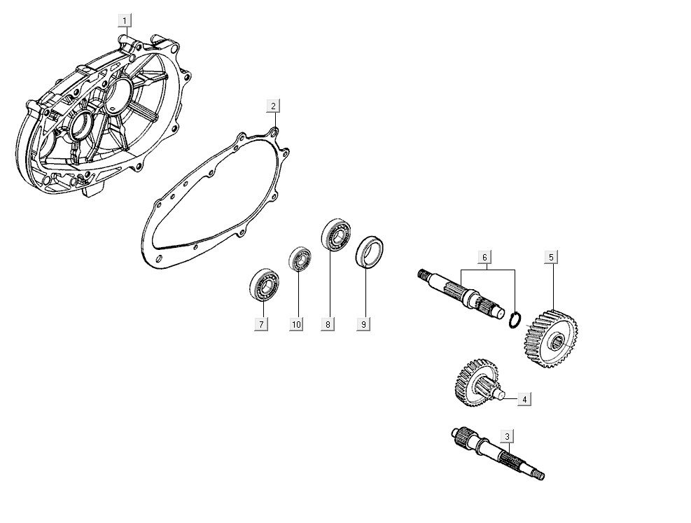 skrzynia biegów AGILITY 16+ 4T 200i Matt Metallic Jasnoniebieski