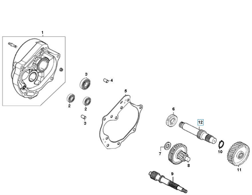 Skrzynia biegów Senzo RiValuX S 4-suwowy