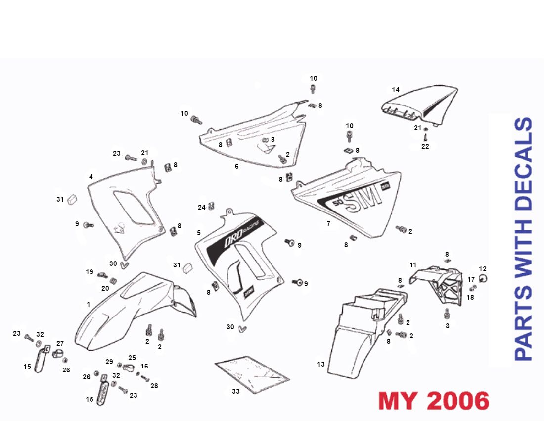 Blacha SENDA SM DRD 2006