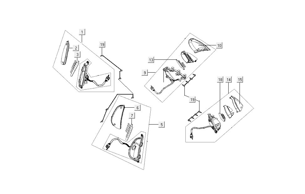 Kymco New Sento 4-suwowy 50i czerwony