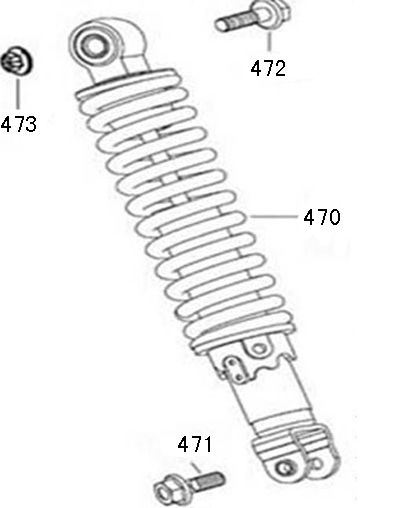 Amortyzator AGM R8