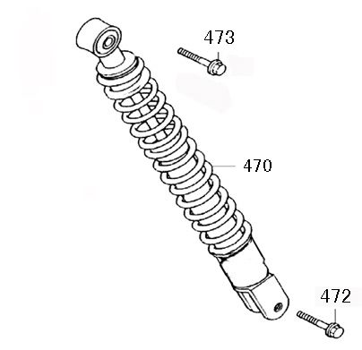 Amortyzator China Swan - Riva smokey
