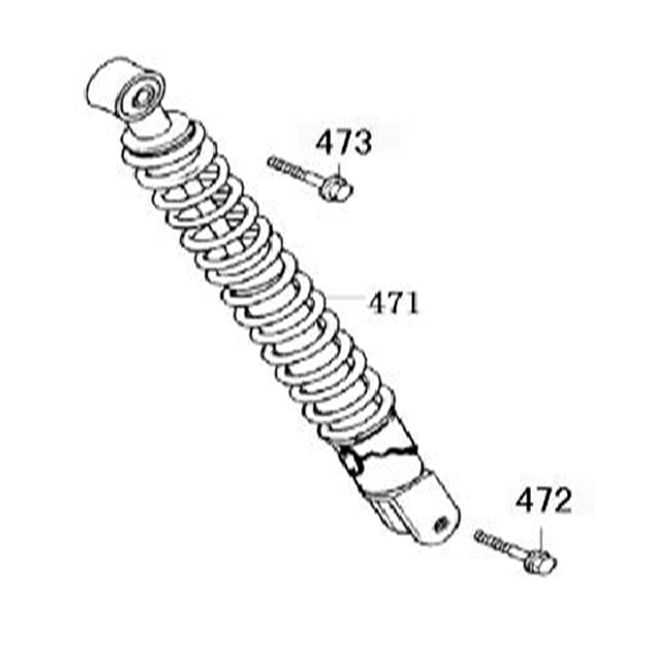 Amortyzator Chiny Flash /Pico