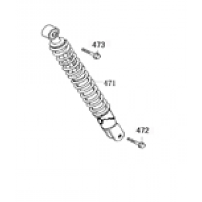 Amortyzator Pronto San Remo czarny