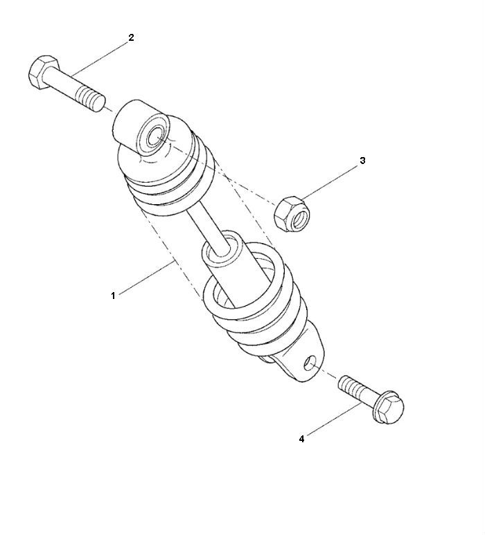 Amortyzator Yamaha Bw 2-suwowy