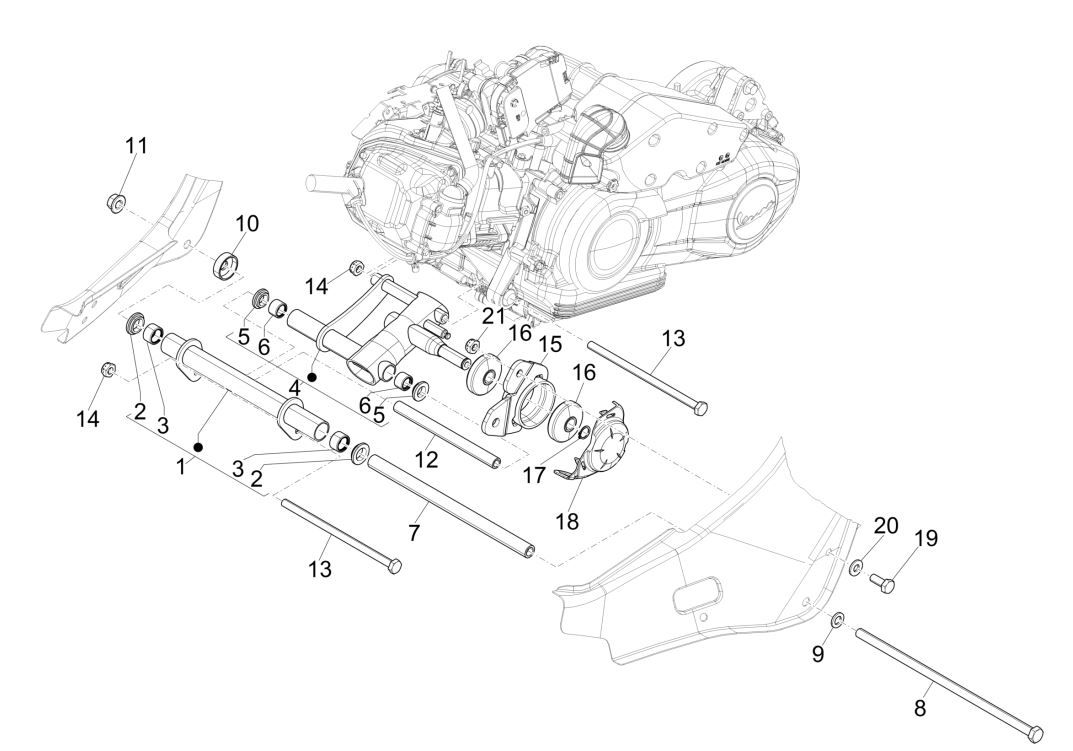 Wahacz Vespa Sprint 125 4T 3S IE ABS