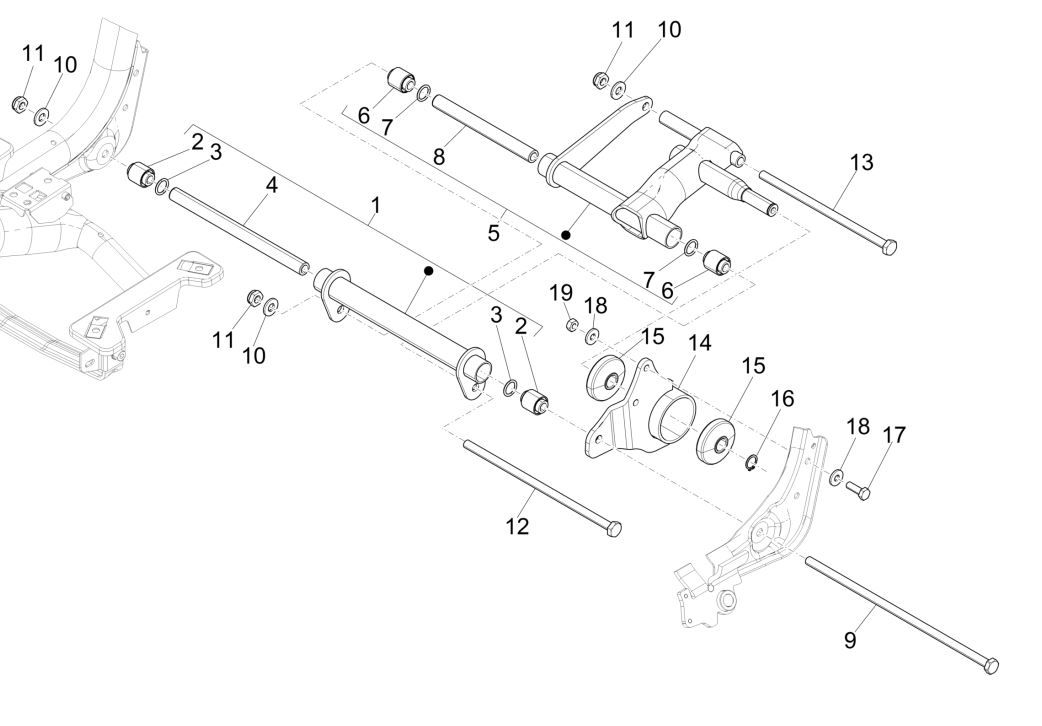 Piaggio Medley 125 ABS E5 2021-2022 (EMEA) czarny