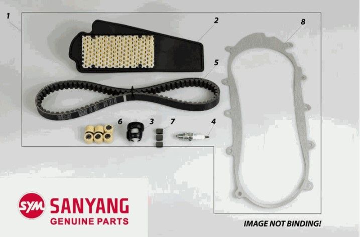 Service kit Sym Symphony ST 125i LC E5