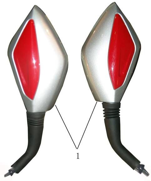 Lustra China Touring niebieskie