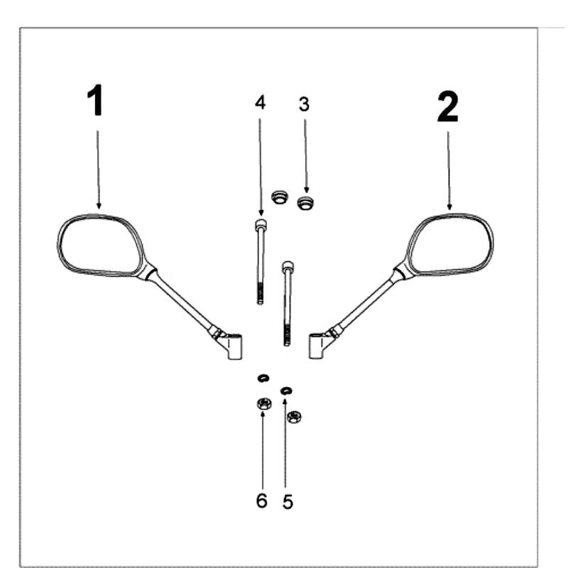 Lustra Peugeot Kisbee czerwone