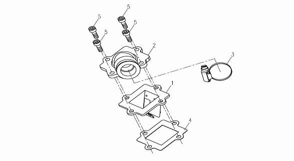 Kolektor AGM Venom biały