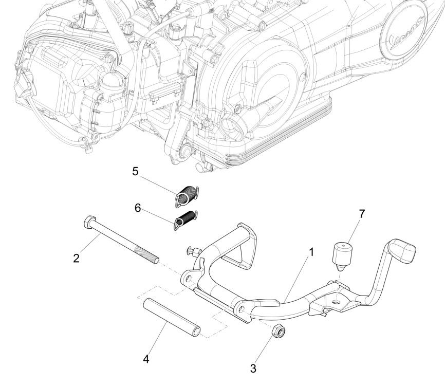 Standard Piaggio Liberty 125 4-suwowy 3V IE ABS (IGET Euro 5)