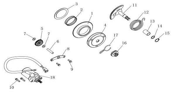 Rozrusznik Kickstarter AGM Venom biały
