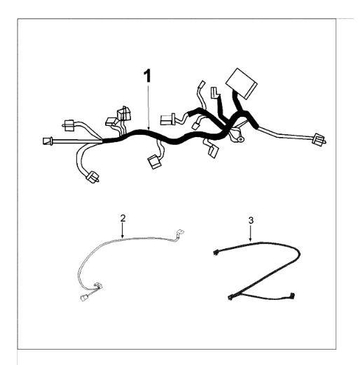 Stekker draadboom Peugeot Tweet 125 E3 2010-2013