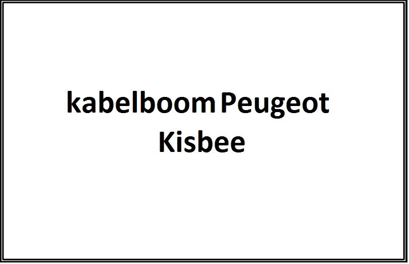 Wiązka przewodów Peugeot Kisbee oryginalna euro4