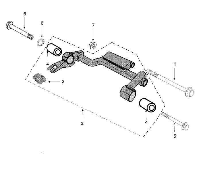 Ramka pomocna Peugeot Tweet 4-suwowy