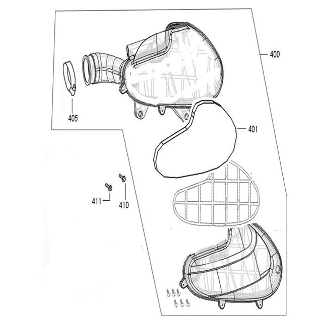Filtr powietrza Chiny Zip