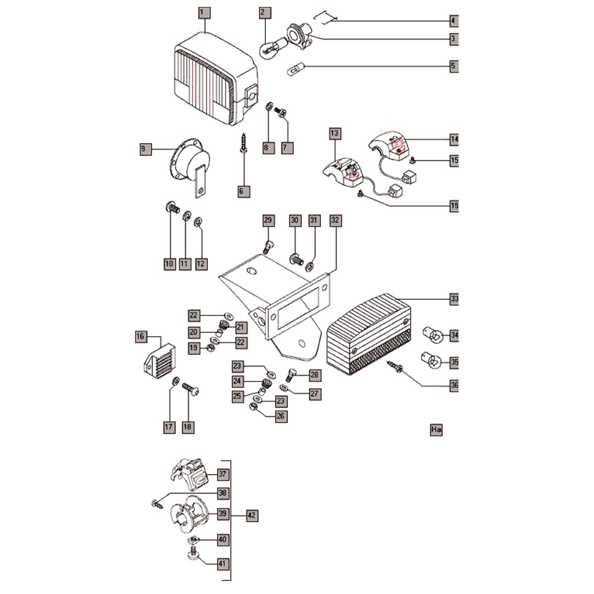Elektra Tomos STANDARD (25-45KMH) (K8-L0)