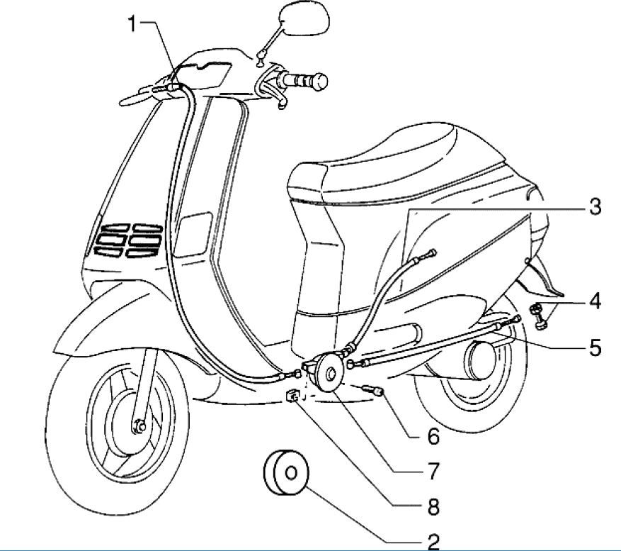 Przekładnie Piaggio Zip RST