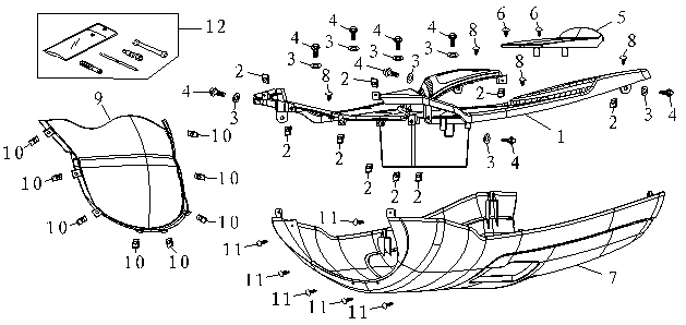 Płyta do biegania AGM fox niebieski połysk