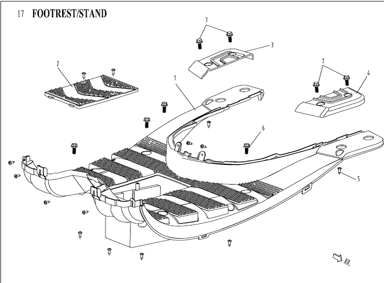 Płyta do biegania AGM Venom biała