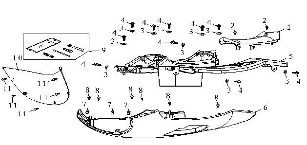 Deska do biegania Chiny Fashion beżowy