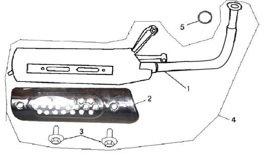 Wydech AGM LX antracyt