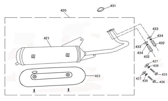 Wydech Chiny Joy czerwony