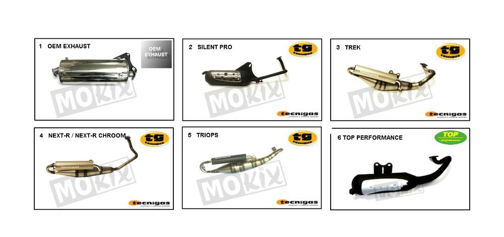 Wydech Generic Ideo biały 2010 2-suwowy