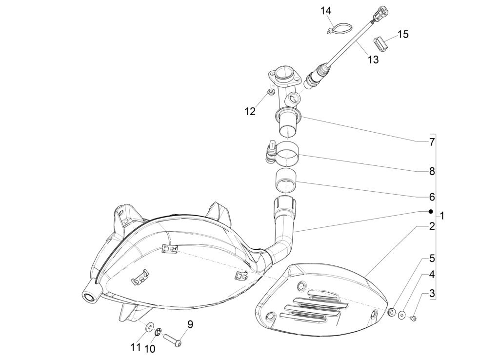 Wydech Vespa GTS 300 HPE 4T 4V IE ABS E4 2019 (EMEA)