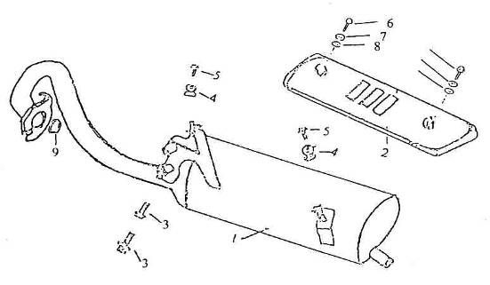 Wydech Iva Roma 125cc