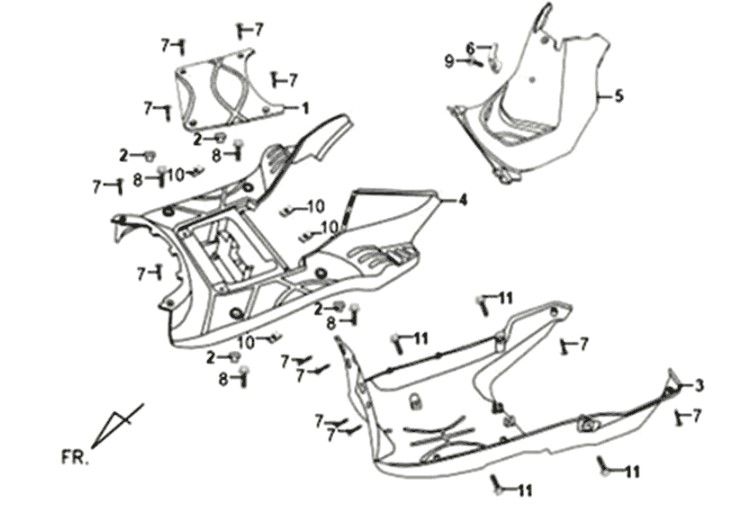 Płyta podstawy Sym XPRO 50 E4