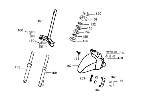 Błotnik przedni Edwards Tomorrow Maple V50-3 ciemnoniebieski