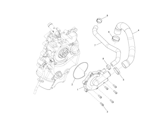 Pompa wodna MP3 500 LT Sport 2014-2016