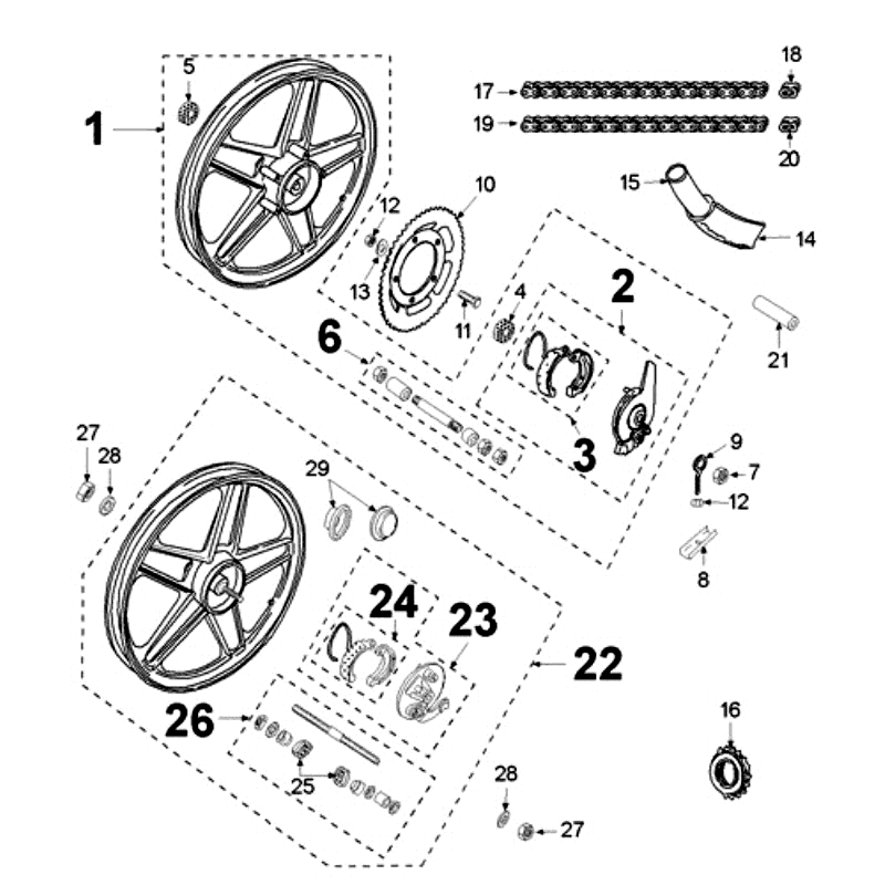 Felgi Peugeot Vogue Czarne