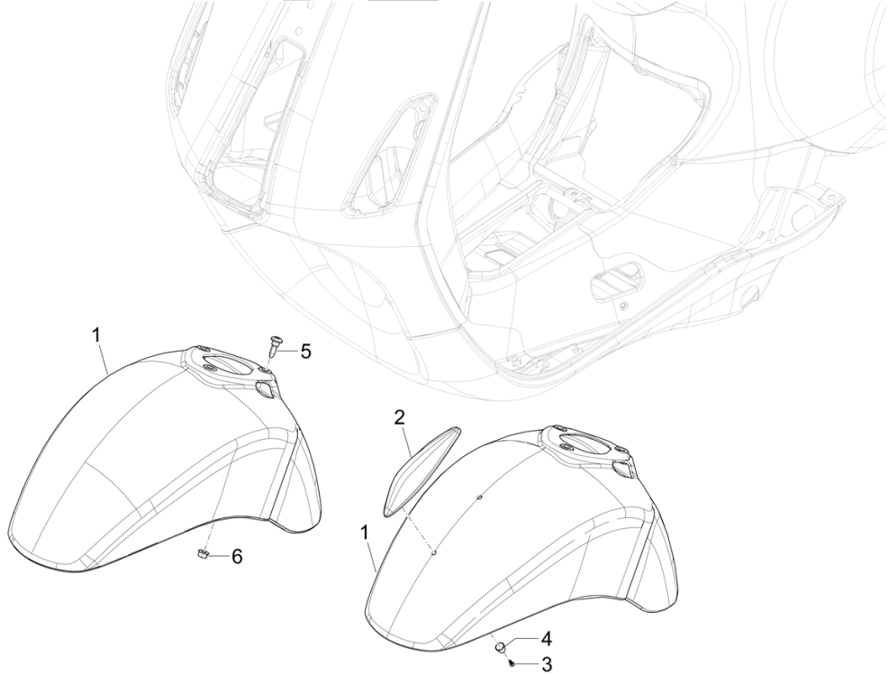Vespa Eletrica 45KM/H E5 2021 (EMEA)