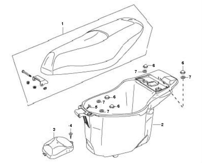 Siodło Buddybak Speedy 4-suwowe