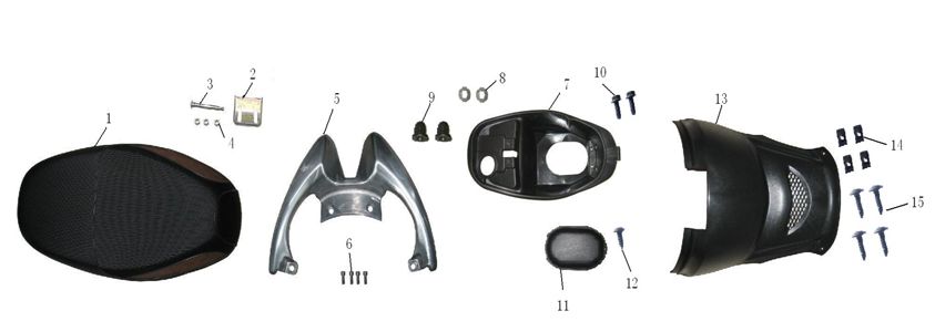 Siodelko Buddybak Btc Jet 4-suwowy