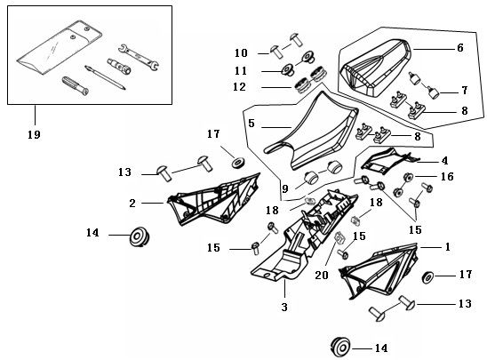 Siodło China Strada