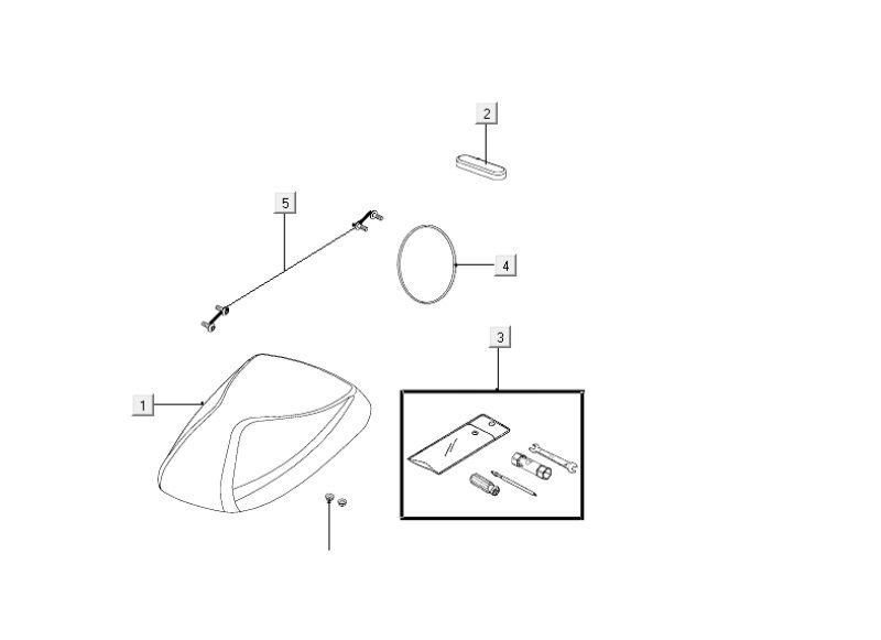 Siodełko Kymco Carry 4-suwowy wtrysk euro4 połysk czarny