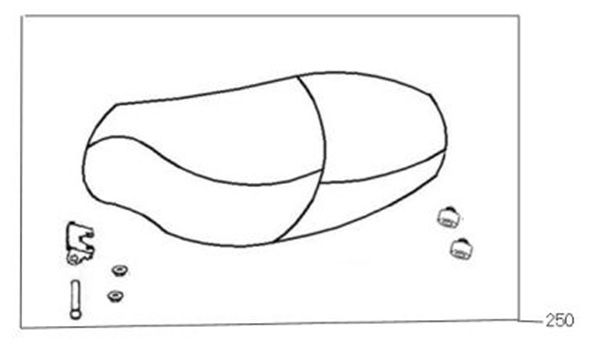 Siodelko Znen Elegance brązowy