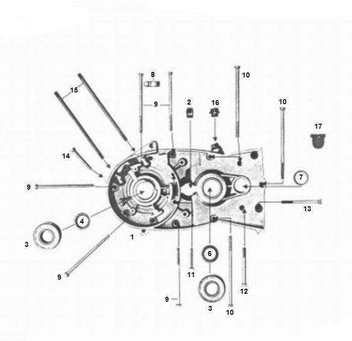 Zundapp Carter Lewy 4-biegowy stary typ