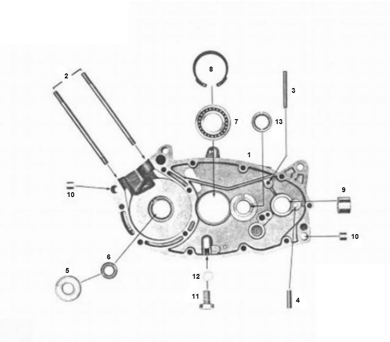 Zundapp Carter Right 4-biegowy stary typ