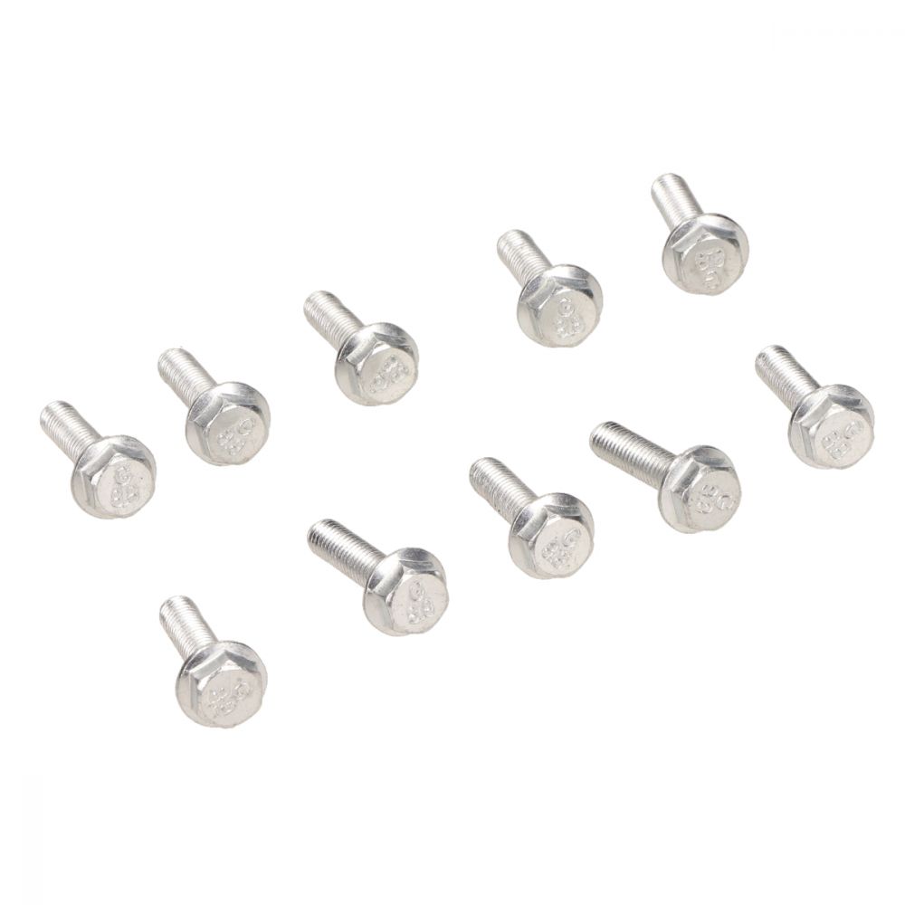 Śruby kołnierzowe/Śruby skrzyni korbowej M6x25 mm długie puste (10 sztuk)